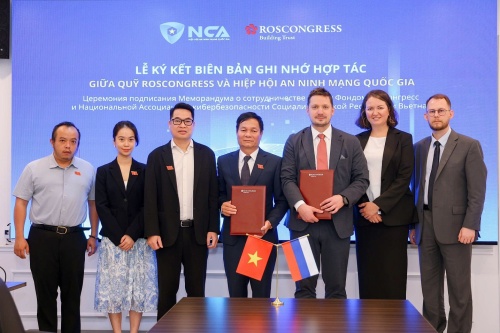 Фонд Росконгресс и Национальная ассоциация кибербезопасности Вьетнама подписали соглашение о сотрудничестве